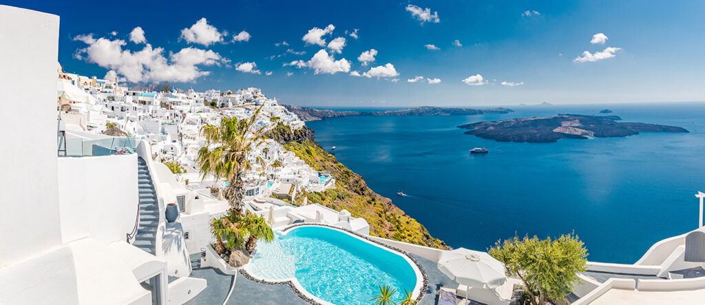 Dónde alojarse en Santorini